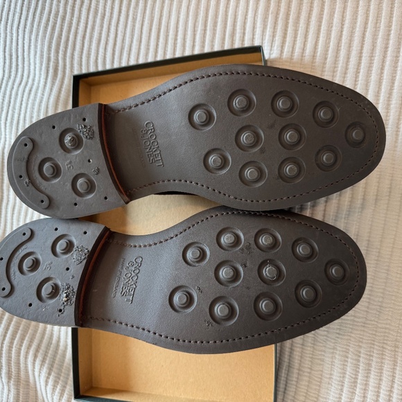 Crocket & Jones Lanark 3 Dark Brown Suede *NEW* - Picture 5 of 7